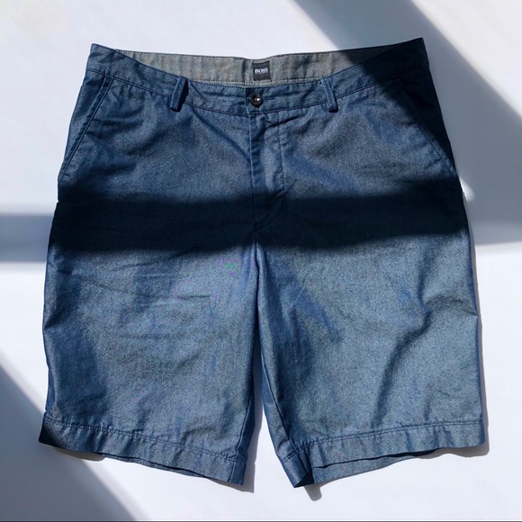 Hugo Boss Other - Hugo Boss Steel Blue Shorts